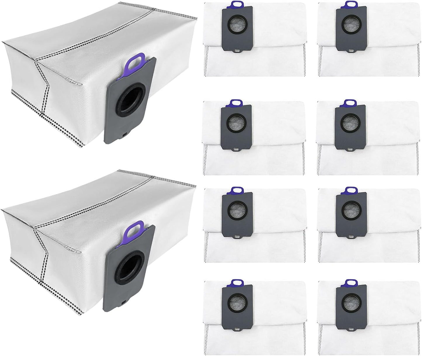 10 Pack Vacuum Bags Compatible WIth Narwal Freo Z Ultra,Specialized Replacement Dust Bag For Narwal Freo Z Ultra Robot Vacuum Cleaner