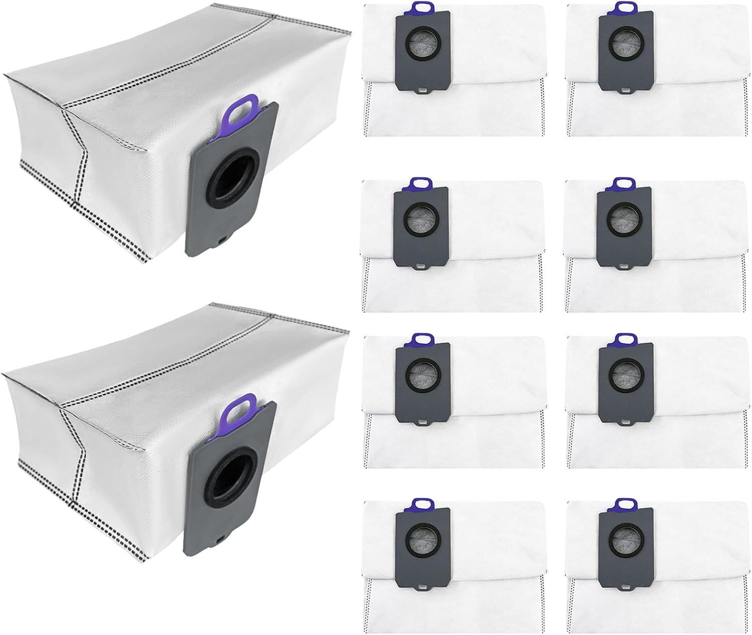 10 Pack Vacuum Bags Compatible WIth Narwal Freo Z Ultra,Specialized Replacement Dust Bag For Narwal Freo Z Ultra Robot Vacuum Cleaner