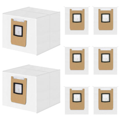 E25 Dust Bags Compatible with Eufy E25 Omni / E28 Omni / C28 Omni Robot Vacuum Cleaner, 4-Layer Replacement Disposable E28 Dust Bags