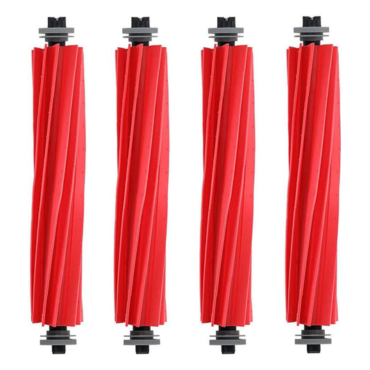 4 Pack Main Brushes Replacement For Roborock Q7,Q7+,Q7 Max,Q7 Max+,S7 Series,QV 35A/35S, Q Revo,Qrevo S/MaxV/Pro/Plus Vacuum Cleaner