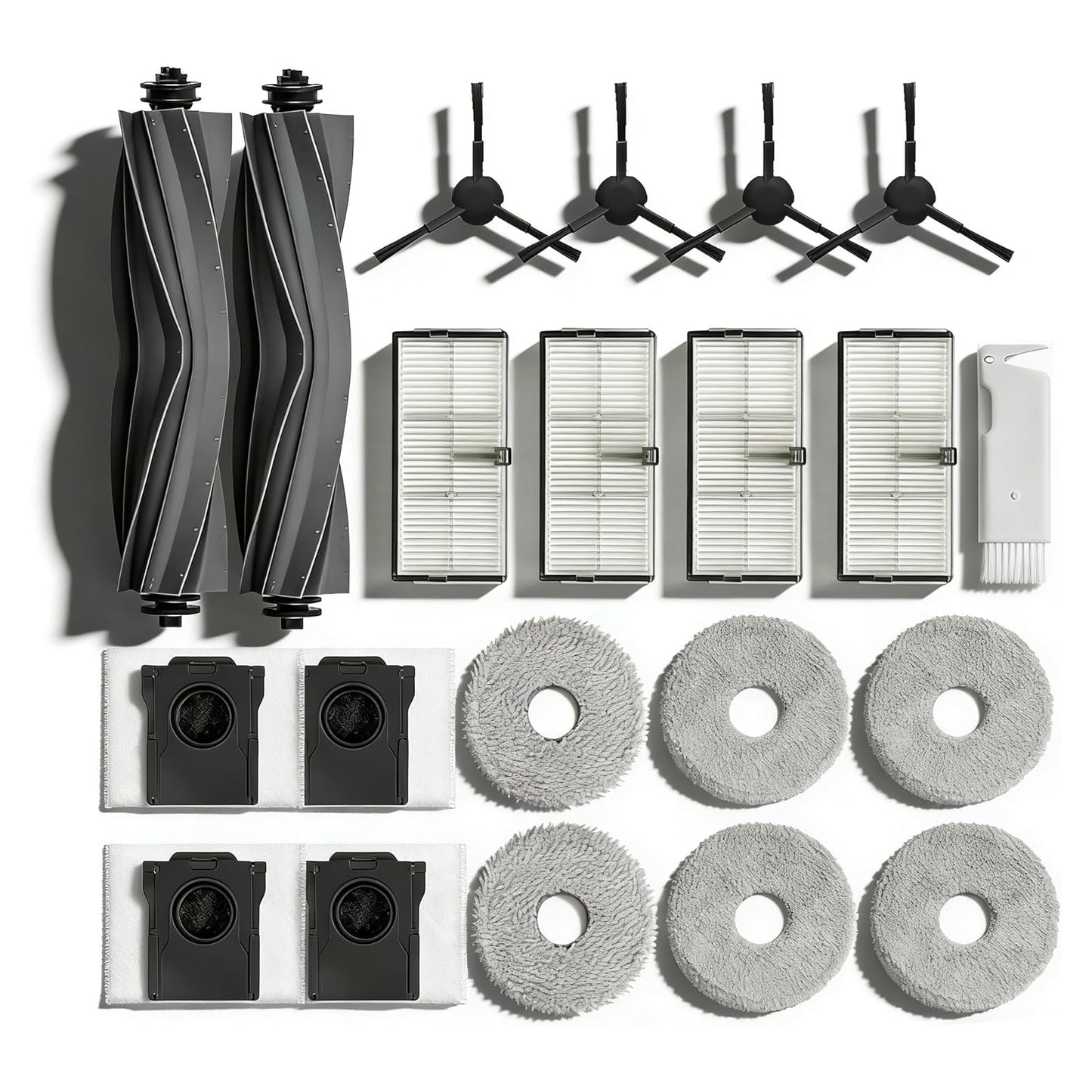 Accessories for Dreame L10s Ultra Gen 2 / L10s Ultra Heat ONLY; Dreame L40s Ultra AE/CE X30 Ultra D30 Ultra Mova E30 Ultra/Mops dust Bag Filter HEPA Main Brushes Side Brushes