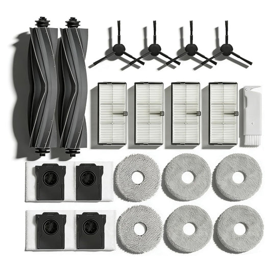 Accessories for Dreame L10s Ultra Gen 2 / L10s Ultra Heat ONLY; Dreame L40s Ultra AE/CE X30 Ultra D30 Ultra Mova E30 Ultra/Mops dust Bag Filter HEPA Main Brushes Side Brushes