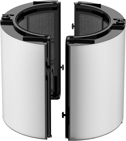 360° Combi 2-in-1 Replacement Filter for Dyson PH01, PH02, PH03, PH3A, PH04, HP04, HP4A, TP4A, TP04, DP4A, DP04, HP06, TP06, HP07, TP7A, TP07, HP09, TP09, TP10, HP10, Part No. 970341-01, 1 PACK Black