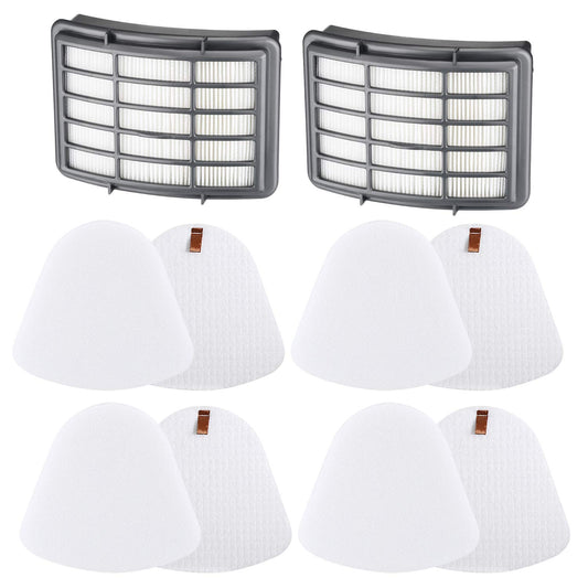 Lift Away Filter Replacement Pack Filters （4+2 ）–Replacement for Shark Vacuum Compatible with Navigator Lift Away Models NV350, NV351, NV352, NV355, NV356E, NV360, UV440, UV540, CU500, XFF350, XHF350.