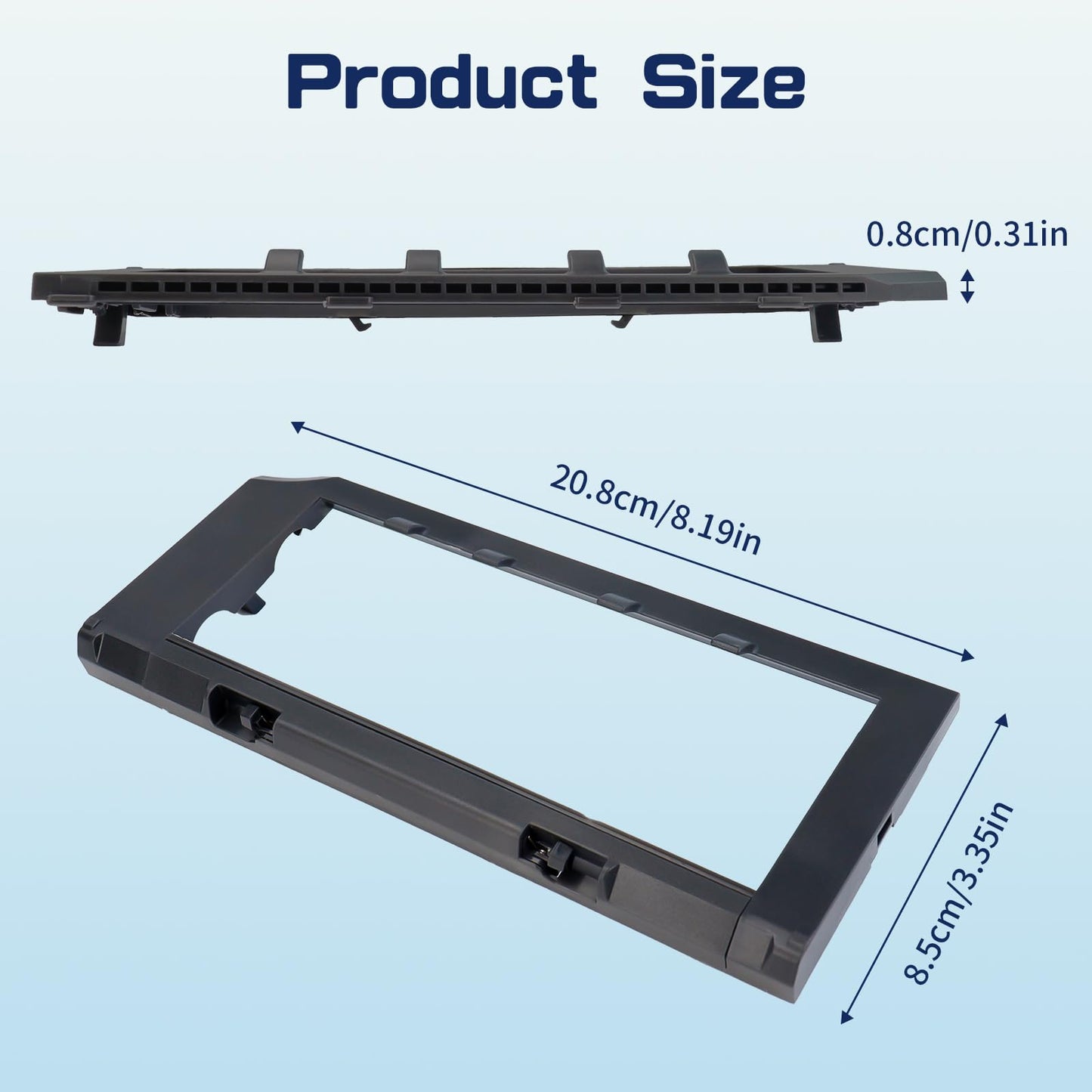Main Brush Cover for Roborock S8 Pro Ultra / s8 series Sweeping Robot Roller Brush Cover Replacement Accessories