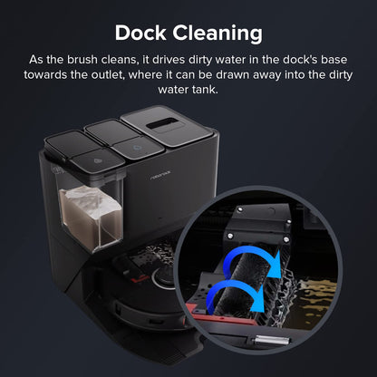 roborock High-Speed Cleaning Brush for Saros 10，S8 MaxV Ultra/Max Ultra/Pro Ultra，S7 Max Ultra/MaxV Ultra for Mop Washing and Dock Self-Cleaning (2pcs)