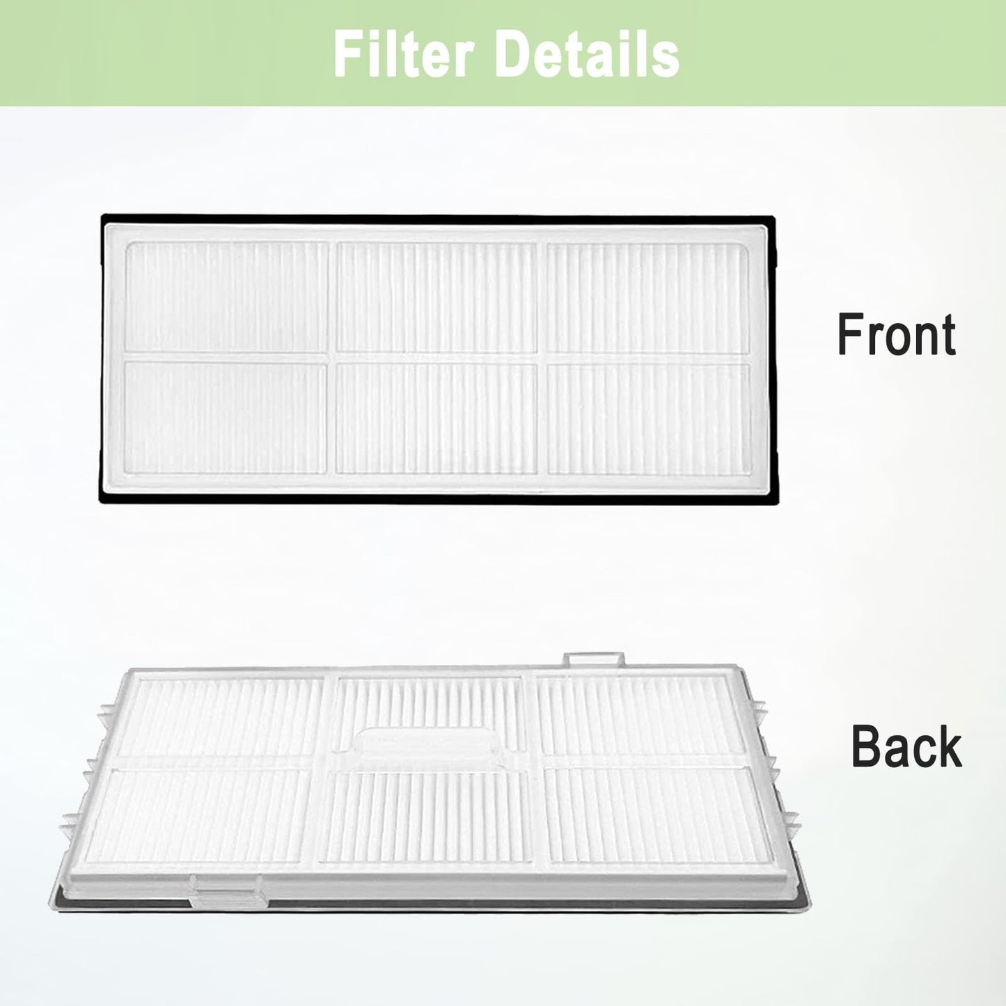 Roborock Compatible Replacement Parts Compatible with Roborock S7 / T7 / T7S series Robot Vacuum（16 Pack）