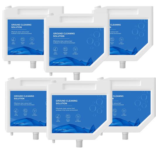 Compatible with Dreame Vacuum Cleaner Solution, Multi-Surface Floor Cleaning Solution Compatible with L10s Ultra Robot Vacuum (31.74 Fl Oz)6pcs