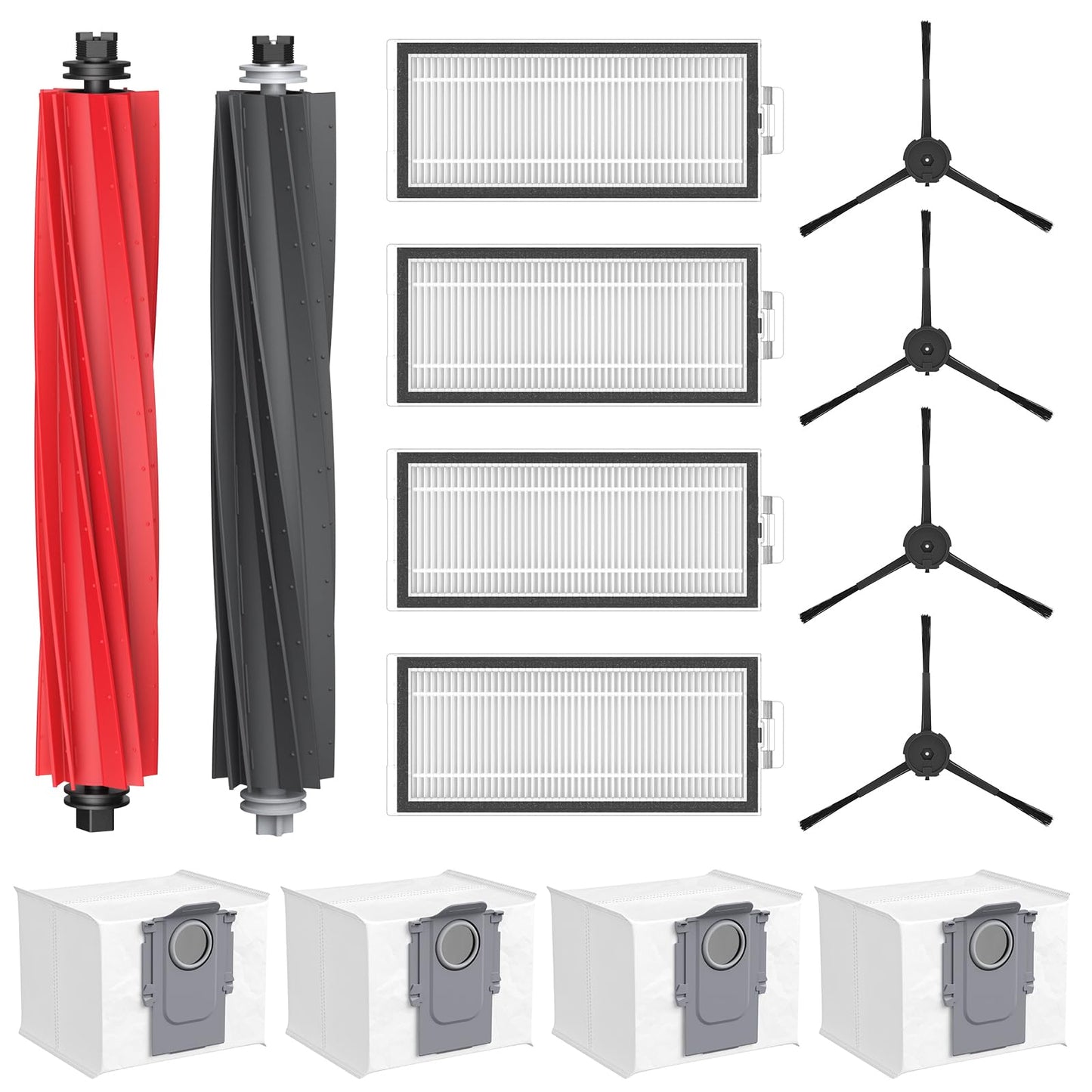 Accessories for Roborock Q5 Max+ / Q5 Pro+ / Q8 Max+ Robot Vacuum Cleaners（14Pack）