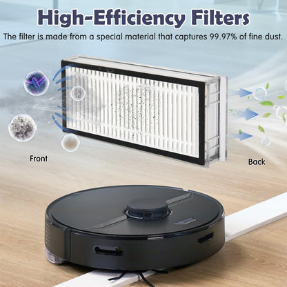 Accessories Kit Replacement Compatible with Roborock Q7 series Robot Vacuum(Not for Q7 M5)-18 Pack