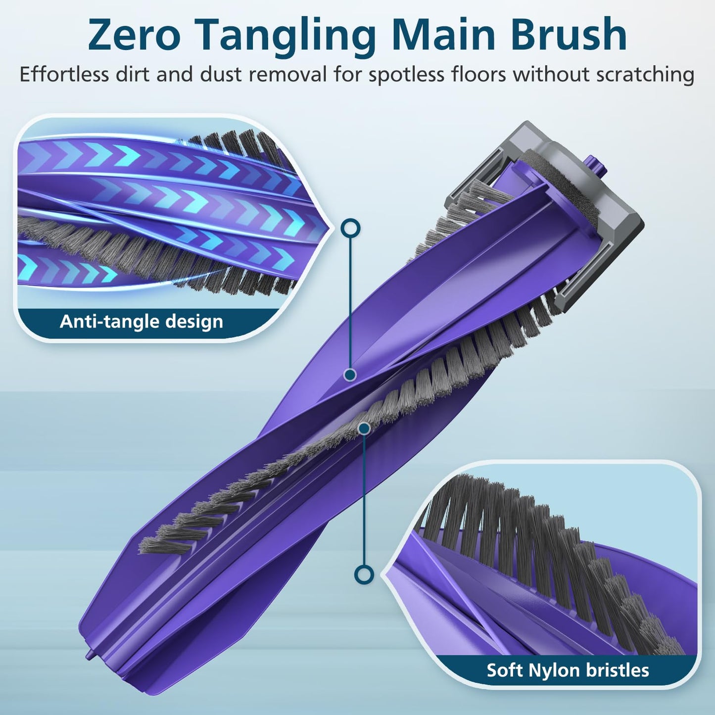 Accessories Replacement for Narwal Freo X Ultra Robot Vacuum（15 Pack）