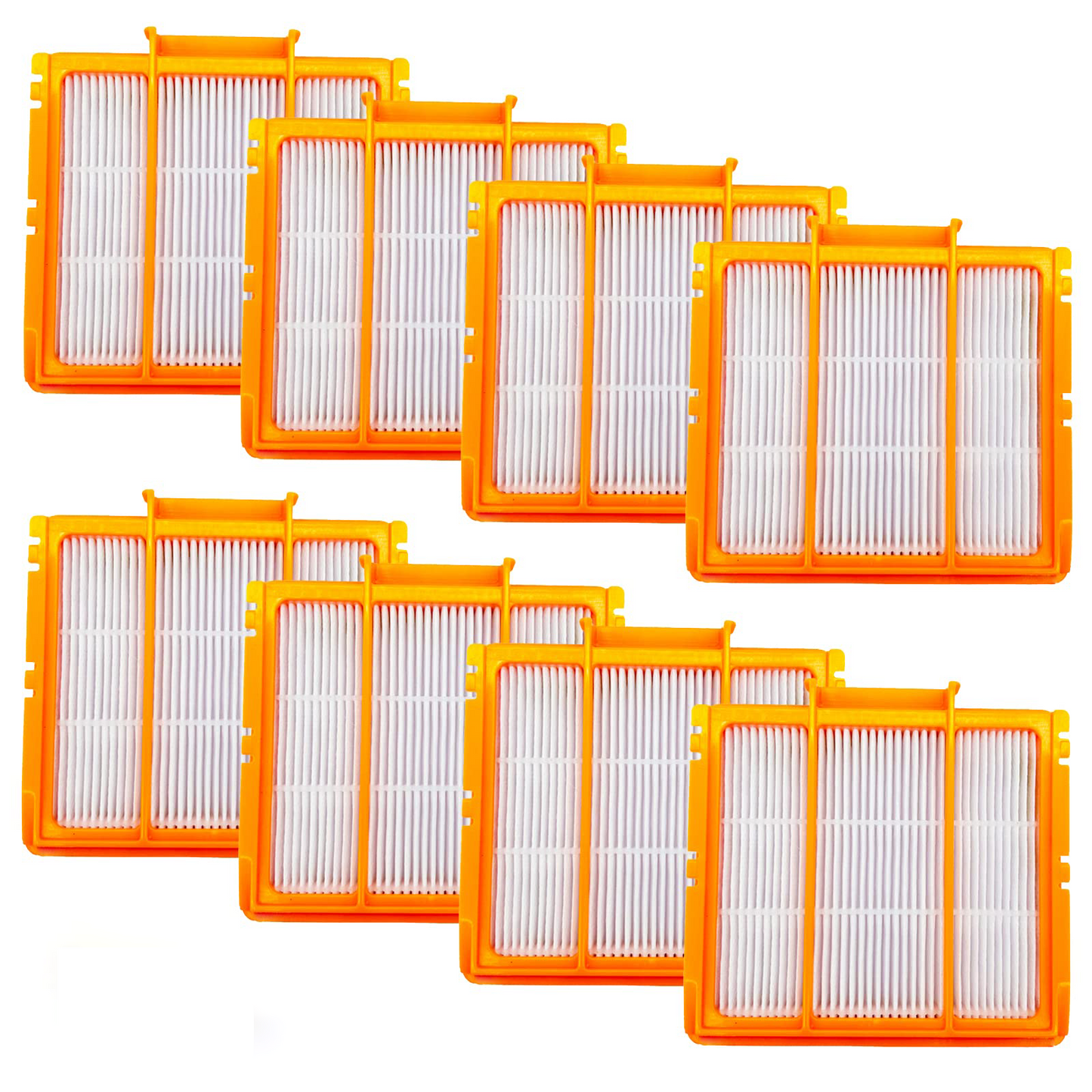 8 Pack Filters -Replacement Parts for Shark AV2610WA RV2502AE AV2511AE RV2610WA RV2520AOUS AV2510AOUS UR2500SR AI Ultra Robot Vacuum-