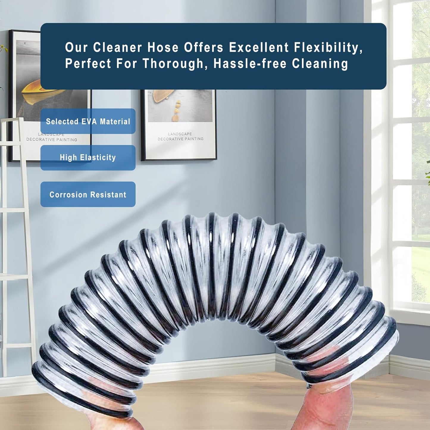 Vacuum Cleaner Hose for Tineco Floor ONE S3 / IFloor 3 Handheld Vacuum Cleaner, For Tineco Ifloor 3 Replacement Parts- Hose Replacement.