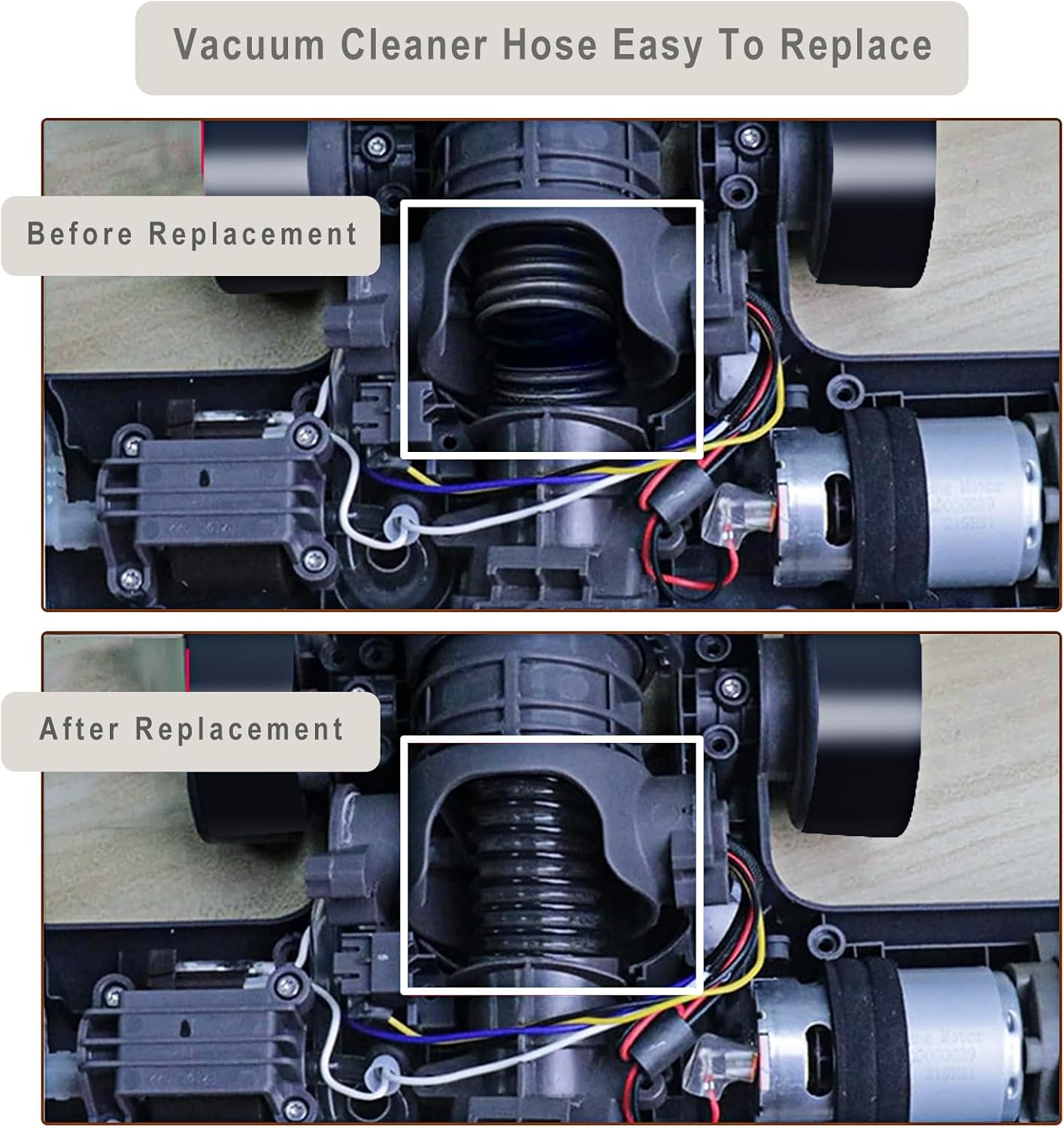 Vacuum Cleaner Hose for Tineco Floor ONE S3 / IFloor 3 Handheld Vacuum Cleaner, For Tineco Ifloor 3 Replacement Parts- Hose Replacement.