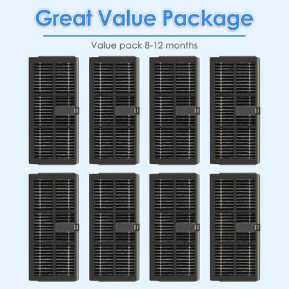 (8 Pack) L10S Ultra Gen 2 HEPA Filter for Dreame L10S Ultra Gen 2/ L10s Pro Ultra Heat/ L40 Ultra/ X40 Ultra/ X30 Ultra, Replacement Parts HEPA Filters