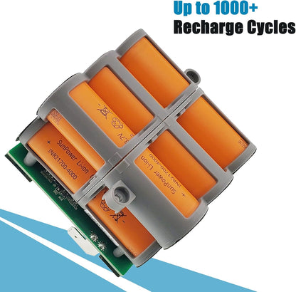 Replacement Battery 4.0Ah 21.6V Battery for Tineco S5 PRO 2 / Floor ONE S5