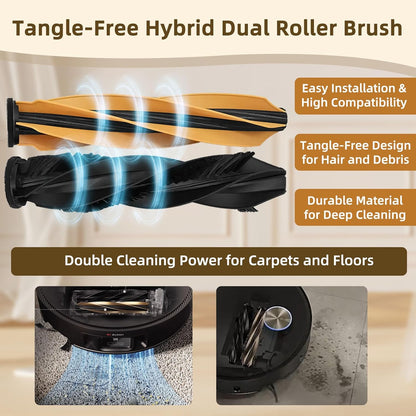 29 Pack Accessories Kit Compatible with Dreame X50 Ultra Complete/L50 Pro Ultra/L50 Ultra/X50 Master/L40s Pro Ultra/Matrix10 Ultra/Mova V50 Ultra Complete Replacement Parts, Main Brush, Dust Bag