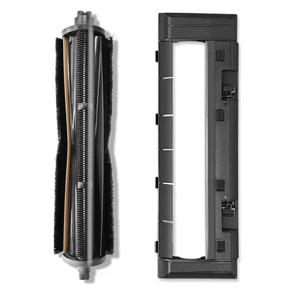 TriCut Brush Main Brush Cover Kit Compatible with Dreame D10 Plus/D10 Plus Gen 2/D9 Max Gen 2/D10S Plus Robot Vacuum Cleaner Replacement Parts Accessories Anti-Tangle Brush for All Floor