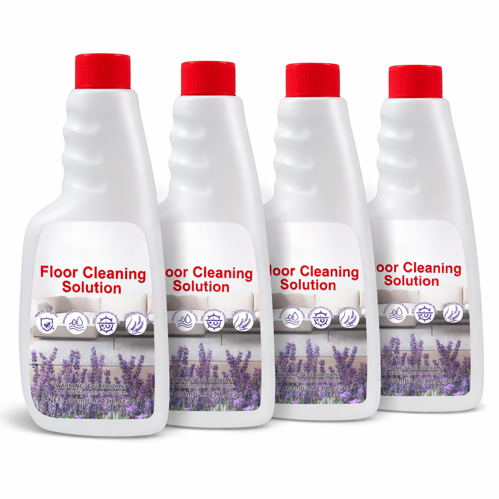 Lavender Floor Cleaning Solution,Compatible With Roborock Robot Vacuum And Mop Cleaner, Deep Cleans For Multiple Hard Floors, Suitable With All Robot Vacuums With Mopping 480ml