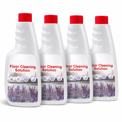 Lavender Floor Cleaning Solution,Compatible With Roborock Robot Vacuum And Mop Cleaner, Deep Cleans For Multiple Hard Floors, Suitable With All Robot Vacuums With Mopping 480ml