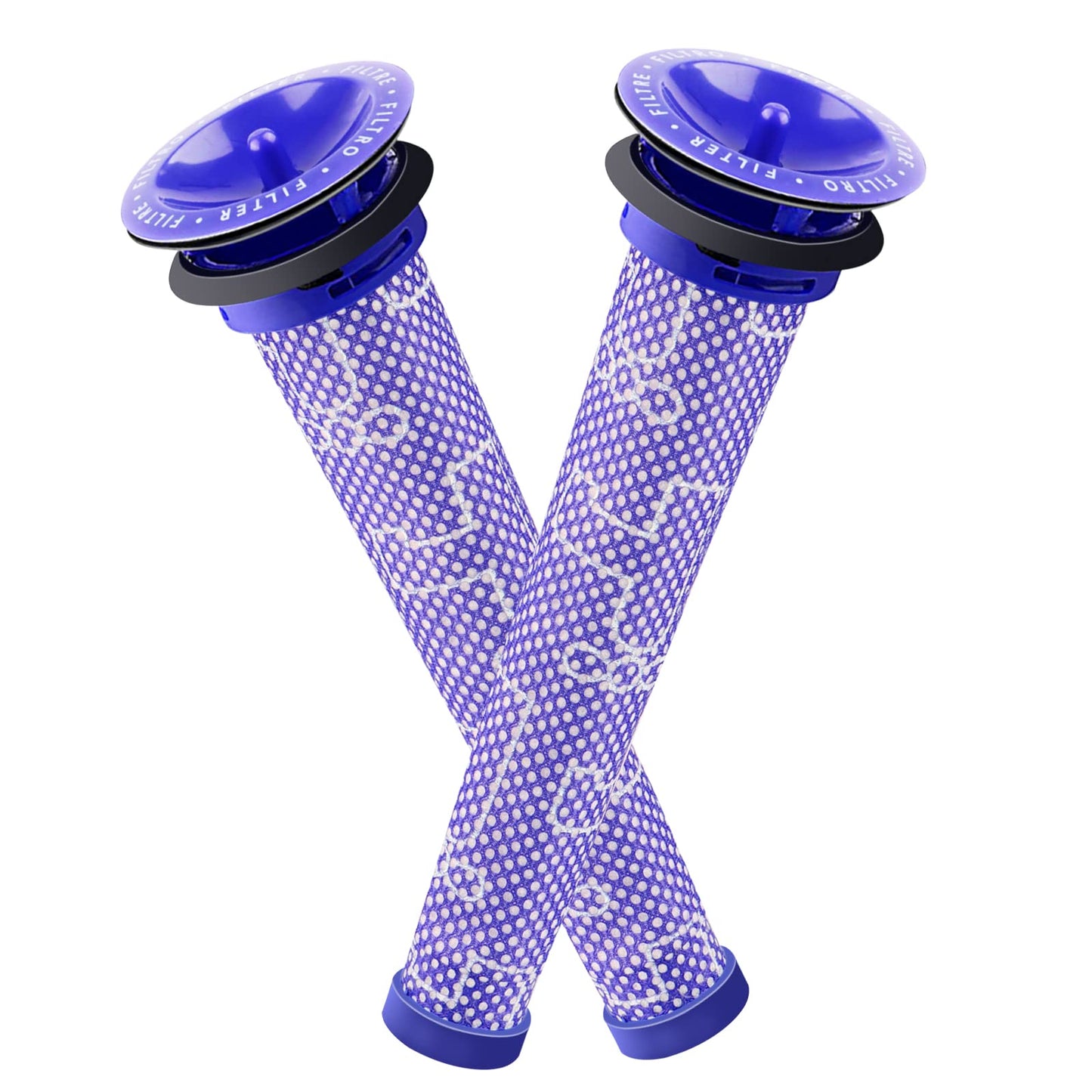 3Pack Pre Filters Replacement for Dyson - Vacuum Filter Compatible with Dyson V6 V7 V8 DC59 DC58 Replaces Part 965661 01 (3 Pack)