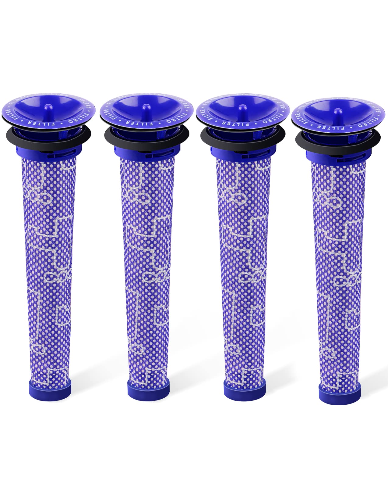 3Pack Pre Filters Replacement for Dyson - Vacuum Filter Compatible with Dyson V6 V7 V8 DC59 DC58 Replaces Part 965661 01 (3 Pack)