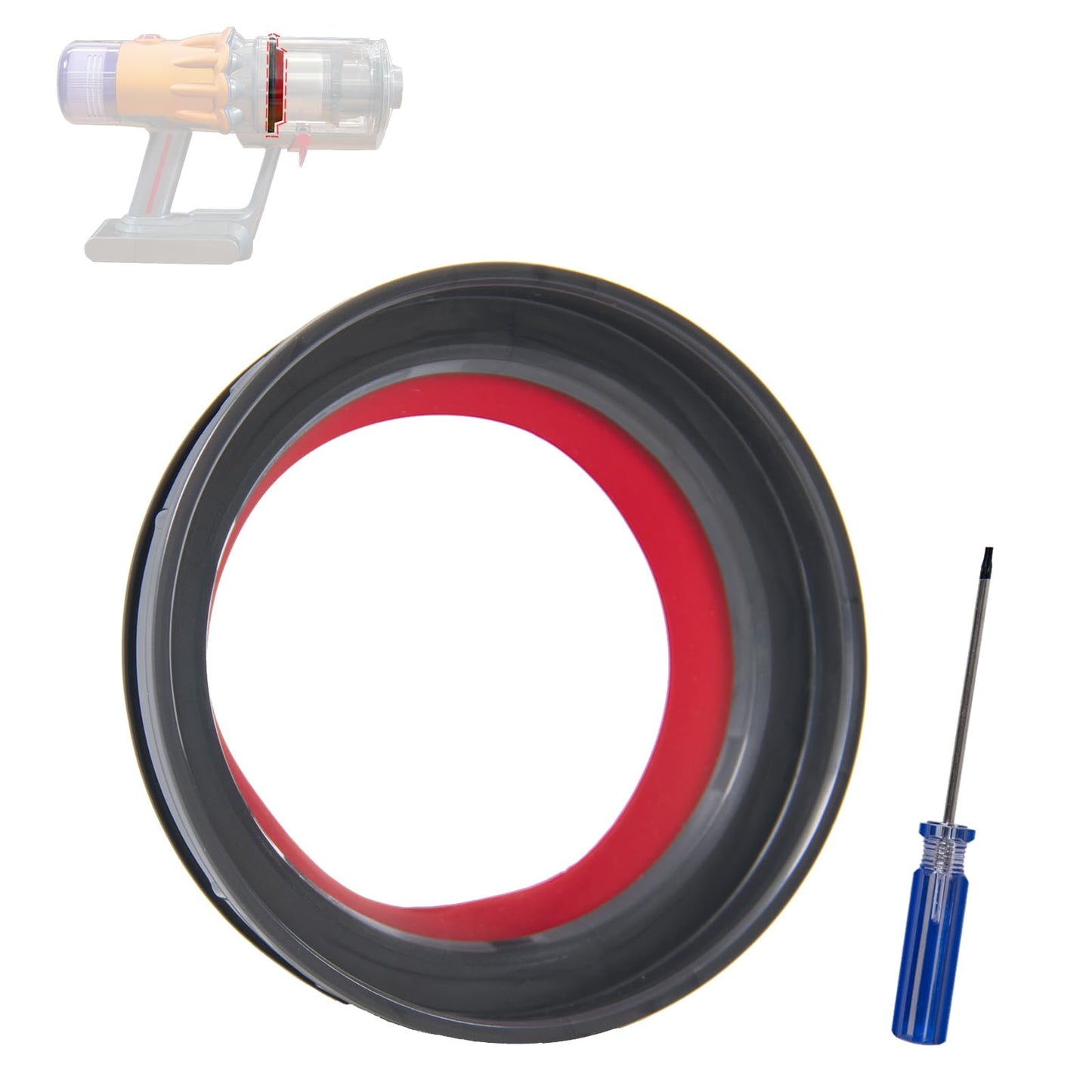 Dust Bin Bucket Sealing Ring Replacement for Dyson V11 V15 SV14 SV15 SV22 Vacuum Cleaner Accessories Assembly