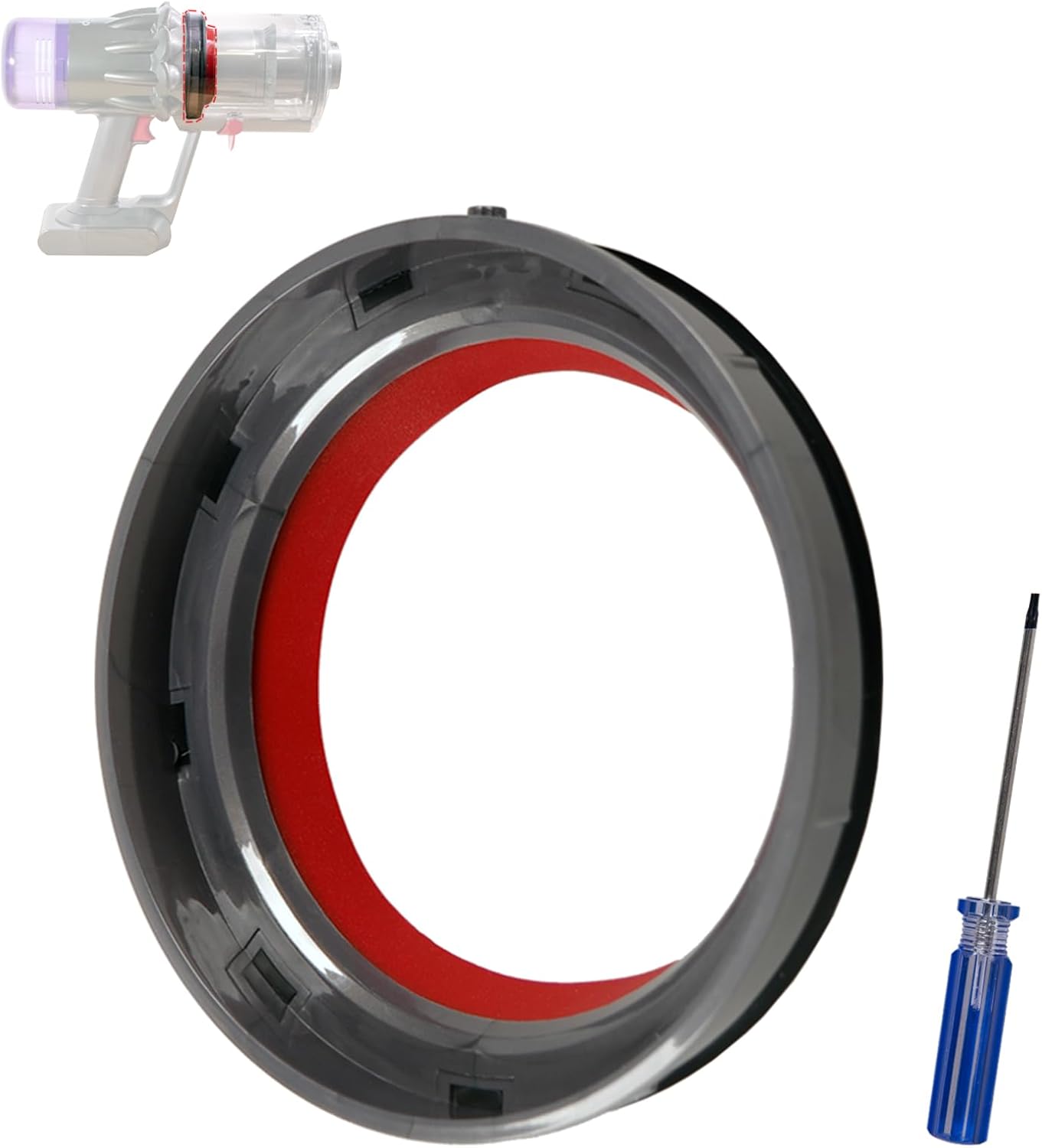 Dust Bin Bucket Sealing Ring Replacement for Dyson V11 V15 SV14 SV15 SV22 Vacuum Cleaner Accessories Assembly