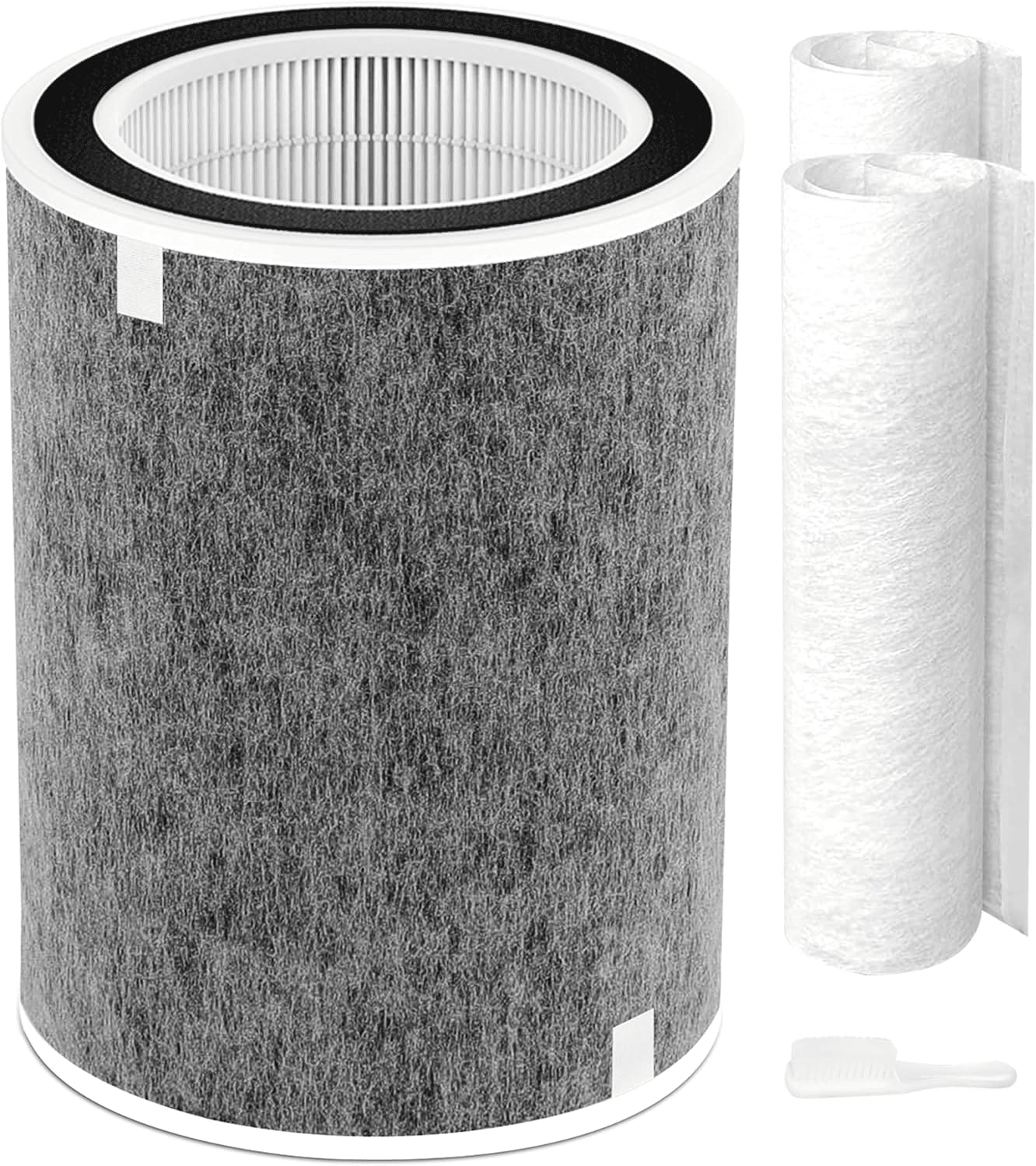 HP201 HP202 Replacement Filter Compatible with Shark HP200 Series, HP302 & HC502 Filter MAX, 3-in-1 H13 Grade Filter, Part #HE2FKBAS, HE2FKBASMB (1-Pack) (2 Pack)