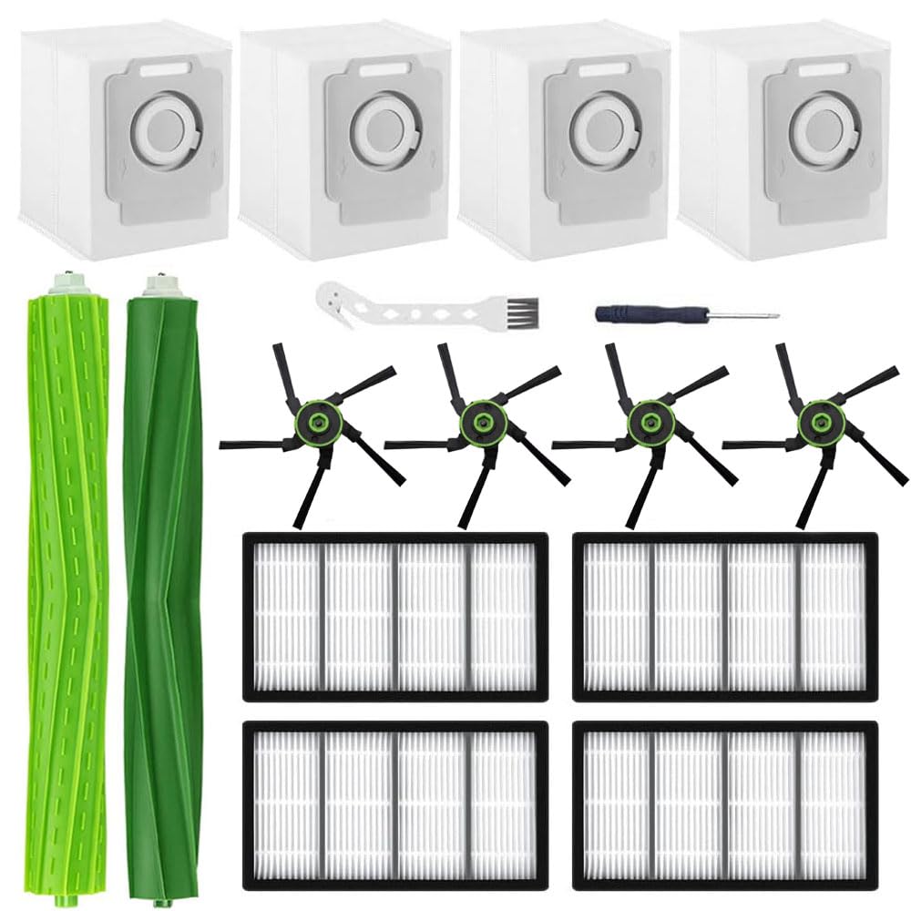 Vacuum Cleaner Replacement Accessory, Replacement Parts  Compatible for IRobot Roomba S9 (9150) S9+ S9 Plus (9550)
