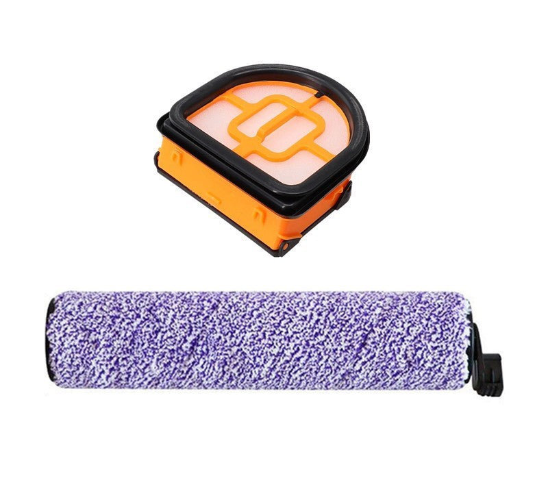 Compatible Brush Roller and Filter Replacement for Shark HydroVac Cordless Wet Dry Vacuum Cleaner – Fits Models AW201, AW302, WD201, WD100, WD200, WD101, WD200C, WD201C, WD101C.