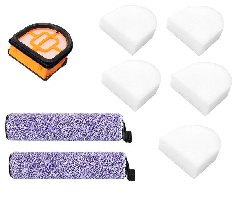 Compatible Brush Roller and Filter Replacement for Shark HydroVac Cordless Wet Dry Vacuum Cleaner – Fits Models AW201, AW302, WD201, WD100, WD200, WD101, WD200C, WD201C, WD101C.