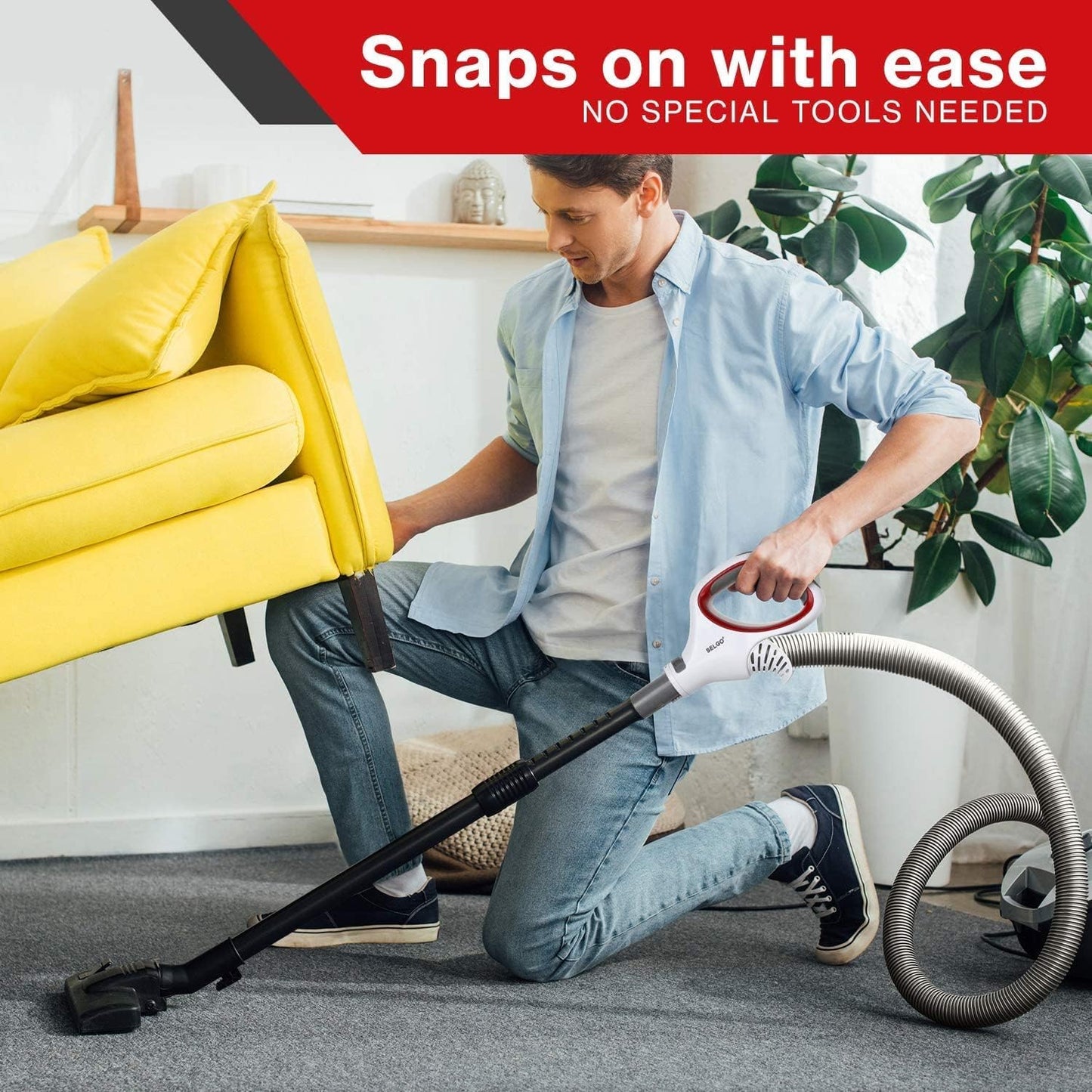 Upgraded Replacement Hose Handle for Shark Rotator Professional Lift-Away Vacuums | for Series NV500, NV501, NV502, NV503, NV504, NV505, NV510, NV552, UV560, & More Models, (Only Models Listed Below)